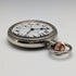 Circa 1915 Antique Omega Pocket Watch Diameter 53mm Railroad Watch Alloy Case In Good Working Condition